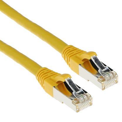 Picture of ACT CAT6A S/FTP LSZH SNG YL 25.00M