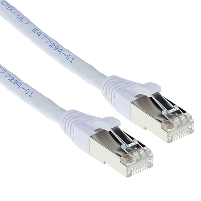 Picture of ACT CAT6A S/FTP LSZH SNG WH 10.00M