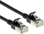 Picture of ACT CAT6A U/FTP SLIMLINE BK 1.00M