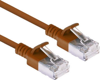 Picture of ACT CAT6A U/FTP SLIMLINE BN 1.00M