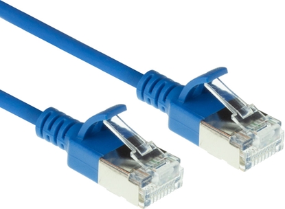 Picture of ACT CAT6A U/FTP SLIMLINE BU 10.00M