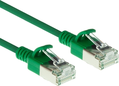 Picture of ACT CAT6A U/FTP SLIMLINE GN 7.00M