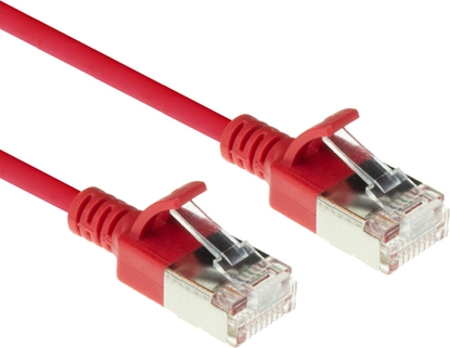 Изображение ACT CAT6A U/FTP SLIMLINE RD 10.00M