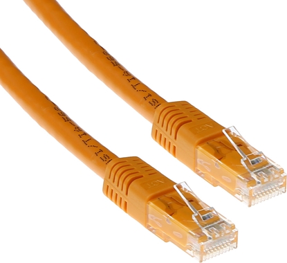 Изображение ACT CAT6A U/UTP ORANGE       2.00M