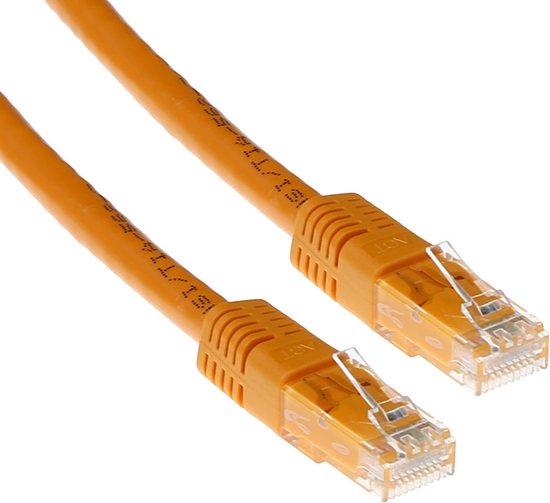 Изображение ACT CAT6A U/UTP ORANGE       2.00M