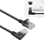 Picture of ACT CAT6A U/UTP SLIM R-ANG BK 1.5M