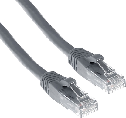 Изображение ACT CAT6A U/UTP SNAGLESS GY  5.00M