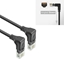 Изображение ACT CAT6A UTP SL D/D-ANG BK 5.00M