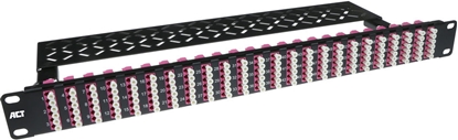 Attēls no ACT FIBER PANEL 192XDUPLEX LC OM4