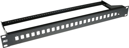 Attēls no ACT FIBER PANEL 24 PORTS PASS