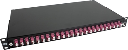 Attēls no ACT FIBER PANEL 24XDUPLEX LC OM4