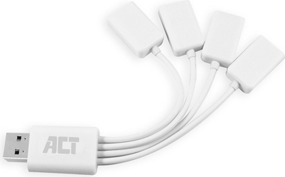 Attēls no ACT FLEXIBLE 4 PORT USB HUB 2.0