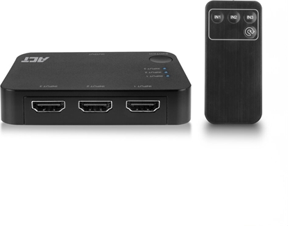 Attēls no ACT HDMI SWITCH 3 PORT, 4K@60HZ