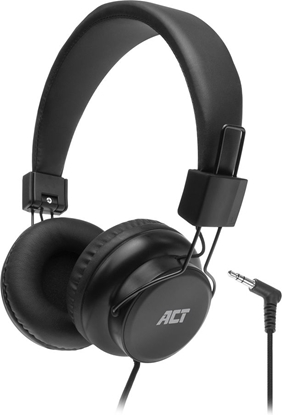 Attēls no ACT HEADPHONE BLACK