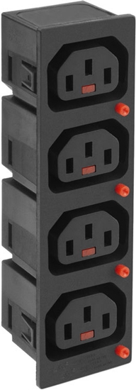 Picture of ACT IEC LOCK 4X C13 OUTLET