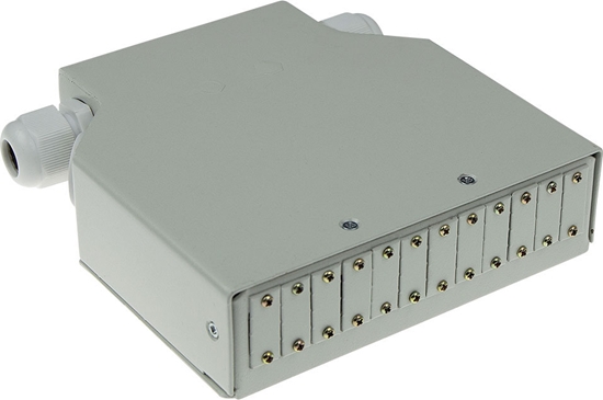 Picture of ACT IND DIN RAIL PATCHBOX 12 PORTS