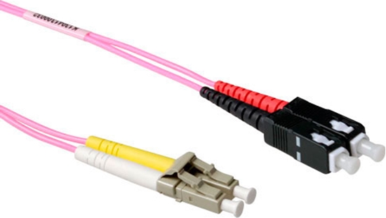 Picture of ACT LC-SC 50/125 OM4 DUPLEX 20.00M