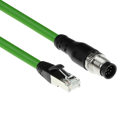 Picture of ACT M12A-8pM - RJ45 SH 3.00m
