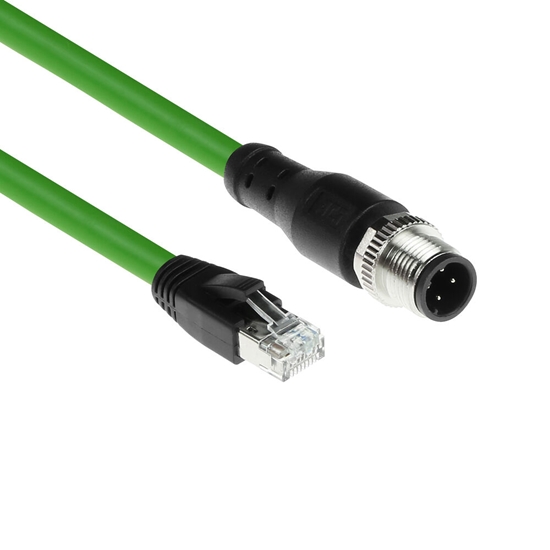 Picture of ACT M12D-4PM - RJ45 SH 3.00M