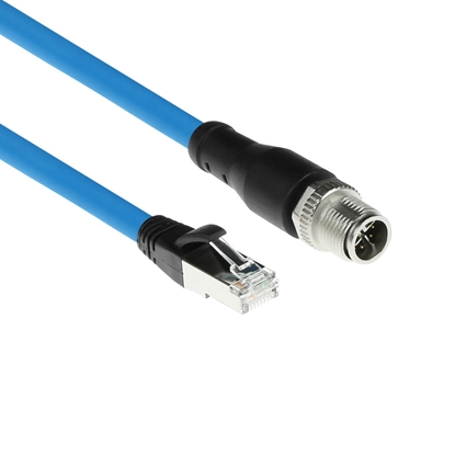 Picture of ACT M12X-8PS-RJ45 SH 1.50M