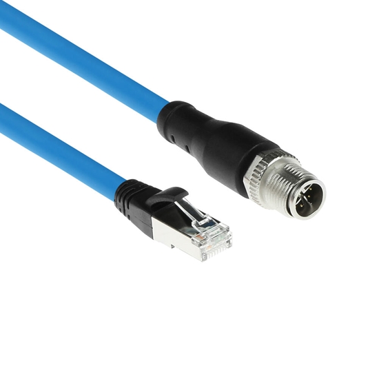 Picture of ACT M12X-8PS-RJ45 SH 1.50M