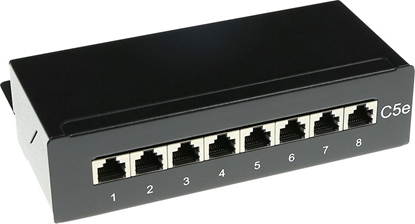 Picture of ACT MOUNTBOX C5E 8 PRT SHIELDED