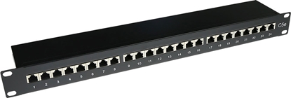 Picture of ACT PATCHPANEL 24P STP C5E+COVER