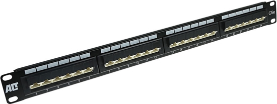 Picture of ACT PATCHPANEL 24P UTP C5E 45GR