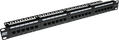 Picture of ACT PATCHPANEL 24P UTP C6 CAB BAR