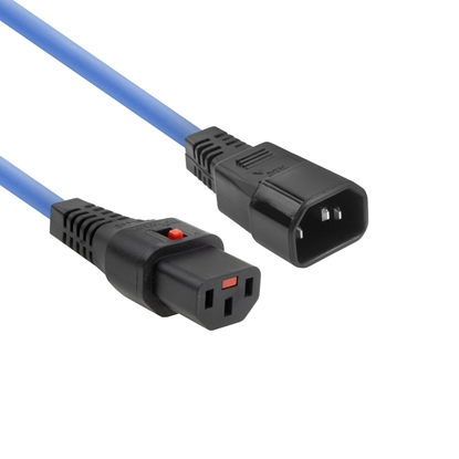 Picture of ACT POWERCORD C13 LOCK-C14 BU 1.5M