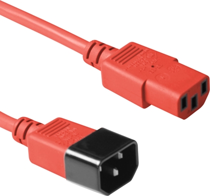 Picture of ACT POWERCORD C13-C14 RED    3.00M