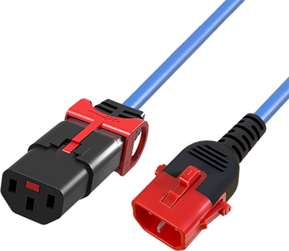 Picture of ACT POWERCORD C13SL+-C14L BL 0.50M