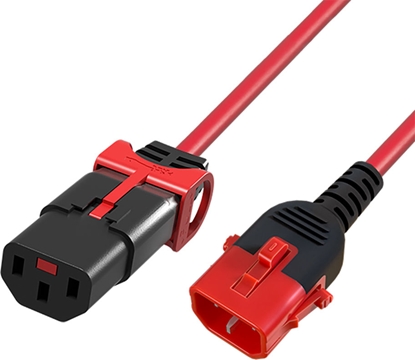 Picture of ACT POWERCORD C13SL+-C14L RD 2.00M