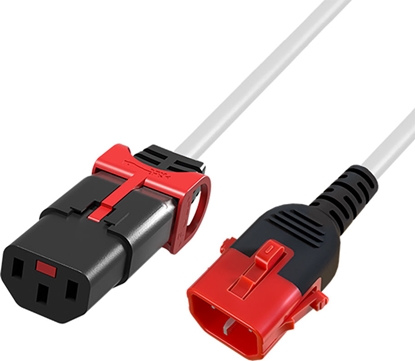 Picture of ACT POWERCORD C13SL+-C14L WH 0.50M