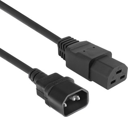 Picture of ACT POWERCORD C14 - C21 BK 2.50M