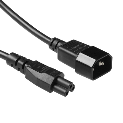 Picture of ACT POWERCORD C14 - C5 BK 0.25M