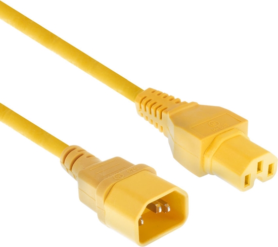 Picture of ACT POWERCORD C14-C15 YL 2.00M
