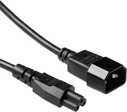 Attēls no ACT POWERCORD C14-C5 BK 1.00M