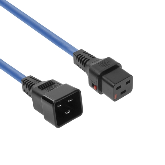 Picture of ACT POWERCORD C19 LOCK-C20 BU 1.0M