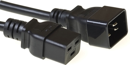 Attēls no ACT POWERCORD C19-C20 BLACK  2.00M