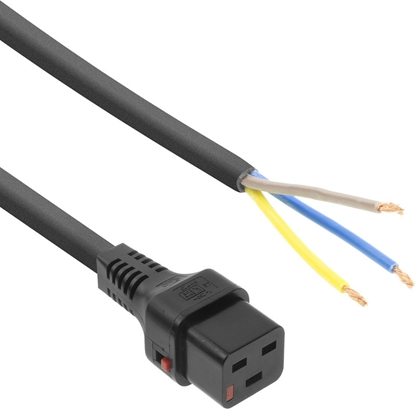 Attēls no ACT POWERCORD C19LOCK-OPEN   3.00M