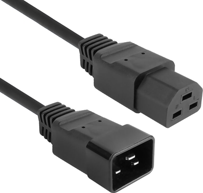 Attēls no ACT POWERCORD C20 - C21 BK 1.50M
