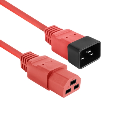 Attēls no ACT POWERCORD C20 - C21 RD 3.00M