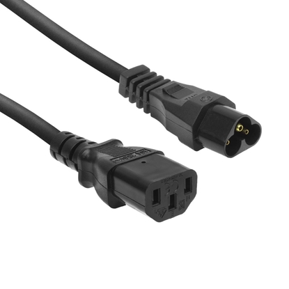 Attēls no ACT POWERCORD C6 - C13 BK 0.2M