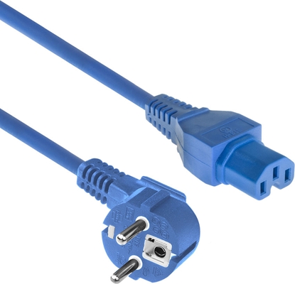 Attēls no ACT POWERCORD CEE 7/7-C15 BU 1.50M