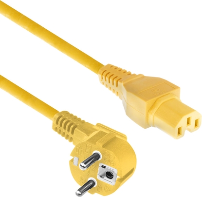 Attēls no ACT POWERCORD CEE 7/7-C15 YL 1.50M