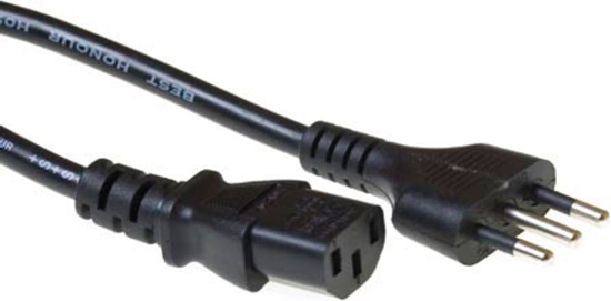 Изображение ACT POWERCORD ITA-C13 BK 1.80M