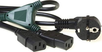 Attēls no ACT POWERCORD SCHUKO-2XC13   1.80M