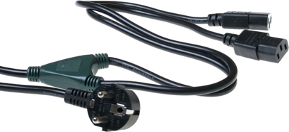 Attēls no ACT POWERCORD SCHUKO-2XC13   1.80M
