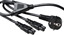 Picture of ACT POWERCORD SCHUKO-2XC5 BK  1.80M